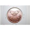 Image 2 : 2012 Copper Round "Mercury Dime"; .999 Fine Copper 1 Oz.; EST. $3-5