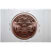 Image 2 : 2012 Copper Round "Mercury Dime"; .999 Fine Copper 1 Oz.; EST. $3-5