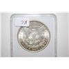 Image 2 : 1896 Silver Morgan $1; MCPCG Graded MS61; EST. $60-80