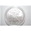 Image 1 : 2008-W US American Eagle $1 Coin; UNC; 99.9% Silver 1 Oz.; EST. $50-70