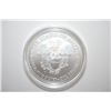 Image 2 : 2008-W US American Eagle $1 Coin; UNC; 99.9% Silver 1 Oz.; EST. $50-70