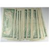 Image 2 : ( 20 ) $5.00 UNITED STATES RED SEAL NOTES  $100.00 FACE VALUE  VG AND BETTER