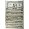 Image 2 : ( 25 ) $1.00 UNITED STATES SILVER CERTIFICATES