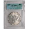 Image 1 : 1928 PEACE DOLLAR ICG MS62 NICE COIN