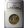 Image 1 : 1944 D WALKING LIBERTY HALF DOLLAR NGC MS65, GEM!