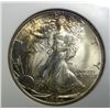 Image 2 : 1944 D WALKING LIBERTY HALF DOLLAR NGC MS65, GEM!