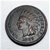 Image 1 : 1869 INDIAN ONE CENT AU/UNC MINOR SURFACE SPOTS, STILL VERY NICE!