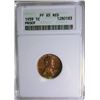 Image 1 : 1939 LINCOLN ONE CENT ANACS PROOF 65 RED!