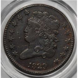 1829 HALF CENT BEAUTIFUL AU