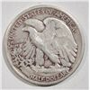 Image 2 : 1917-D OBV WALKING LIBERTY HALF DOLLAR VF MINOR MARK REV