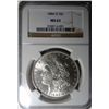 Image 1 : 1884-O MORGAN DOLLAR NGC MS63