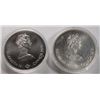 Image 1 : ( 2 ) 1976 MONTREAL OLYMPIC $5.00 CANADIAN COINS