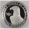 Image 2 : 1983-S OLYMPICS PROOF SILVER DOLLAR