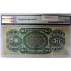 Image 2 : 1872 STATE OF SOUTH CAROLINA $50.00 NOTE PMG 66EPQ, SUPER, AND RARE!