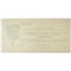 Image 2 : 1860's 25 cent merchant note by Stanley J Kirby