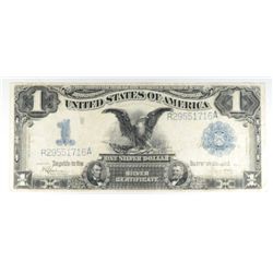 1899  Black Eagle    $1  Silver Certificate VF/XF  Est  $125-$135