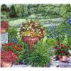 Image 1 : Wanda Kippenbrock, Formal Garden, Signed Canvas Print