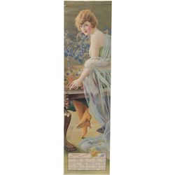 SELZ Shoes Greetings Calendar c1921