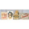 Image 1 : Lot Of 4 Early Cardboard Advertisement Items: