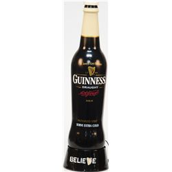 Plastic Figural Guinness Bottle Advertisement Display
