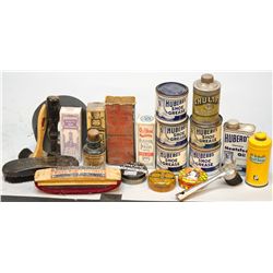 Large Lot Of Vintage Misc. Shoe Shine/Polish