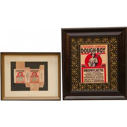 Lot Of 2 Dough-Boy Prophylactic Treatment Advertisement