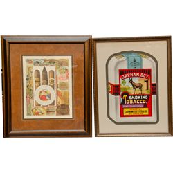 Lot Of 2 Prints In Frames: