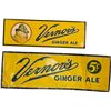 Image 1 : Lot Of 2 Vernor's Ginger Ale Signs: