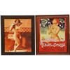 Image 1 : Lot Of 2 Nude Prints In Frames: