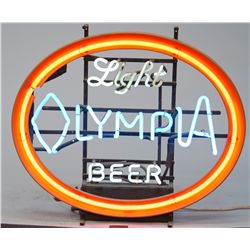 OLYMPIA Light Beer Neon Sign