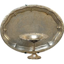 Lot Of 2 Silver Items: