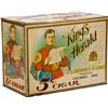 Image 1 : King's Herald Cigar Humidor Tin Container