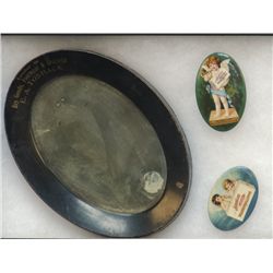 Lot Of 3 Misc. Little Mirrors: