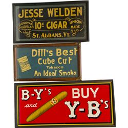 Lot Of 3 Tobacco & Cigar Related Items: