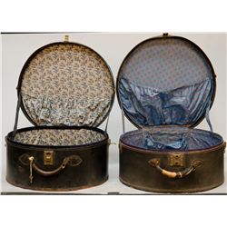 Lot Of 2 Vintage Hat Boxes
