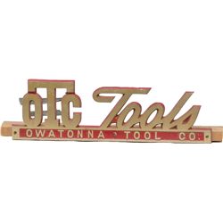 OTC Tools - Owatonna Tool Co. Die-Cut Metal Sign