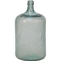 Vintage "Polar Water" Embossed Glass Globe