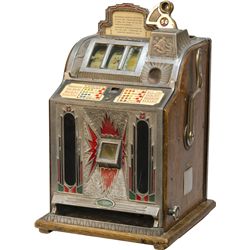 5 Cent Mills Novelty Gooseneck Jackpot Front Vendor Slo