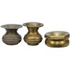 Image 1 : Lot Of 3 Early Misc. Copper Spittoons
