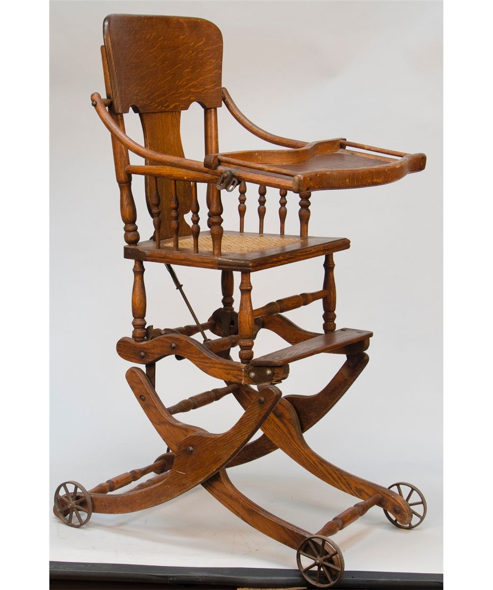 antique high chairs convertible