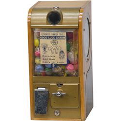 5 Cent  Super V  Capsule Vending Machine c1954