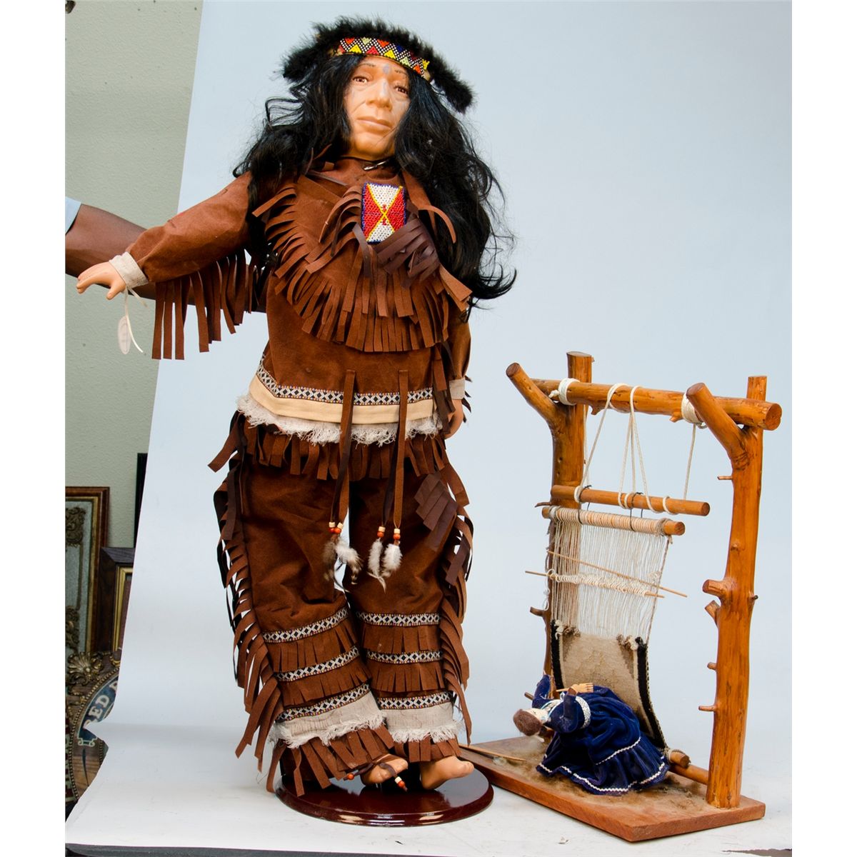 Lot of 2 Native American Items