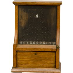 1 Cent "E" Penny Drop Pin Field Trade Stimulator