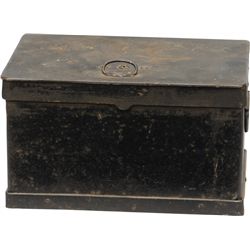 Antique Cast-Iron Strong Box
