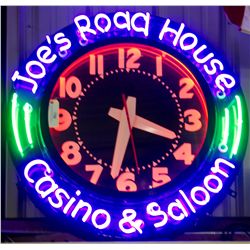 JOE'S ROADHOUSE CASINO & SALOON 3-Color Neon