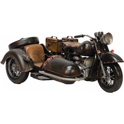 BMW Motorcycle and Sidecar Display Model, Metal & Plast