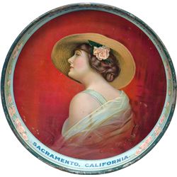 Buffalo Brewing Co. Sacramento, California Round Tin Se