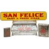 Image 1 : Lot Of 4 Cigar Tin Related Items: