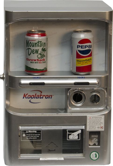 Coin Op Koolatron Mini Soda Vending Machine