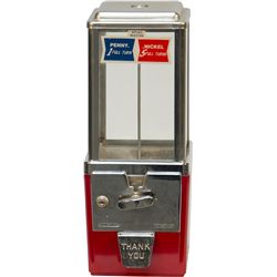 1 & 5 Cent "Atlas Master" Vending Machine c1954